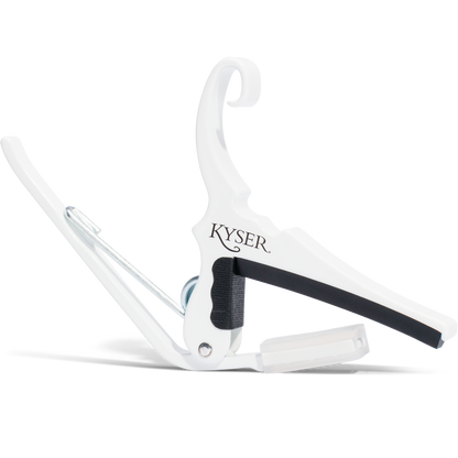 Kyser Quick Change Acoustic Guitar Capo in White