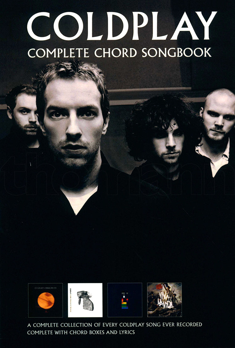 Coldplay Complete Chord Songbook