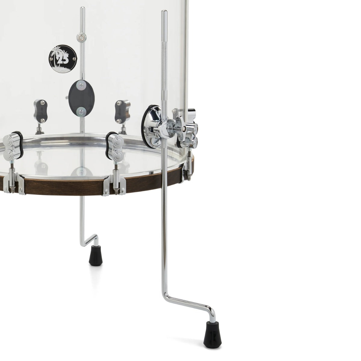 PDP 25th Anniversary 4-Piece Acrylic Kit (10T, 12T, 16FT, 22BD) in Clear Acrylic