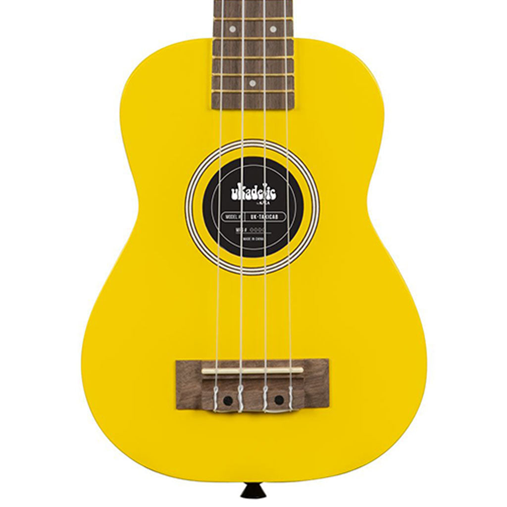Kala Ukadelic Soprano Ukulele in Taxi Cab