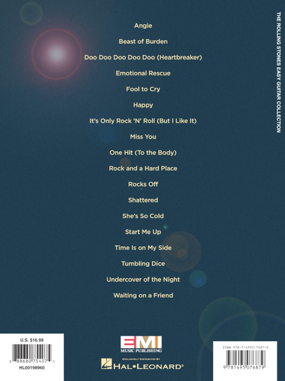 The Rolling Stones Easy Guitar Collection Tab