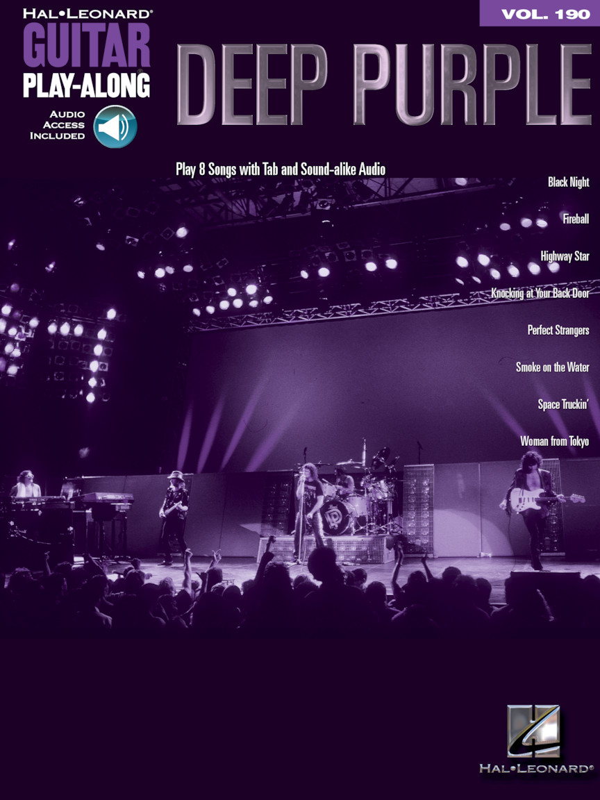 Deep Purple Guitar Play Along Volume 190 Tab