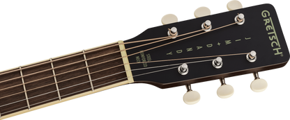 Gretsch Jim Dandy Parlor Acoustic Guitar in Deep Cherry Burst