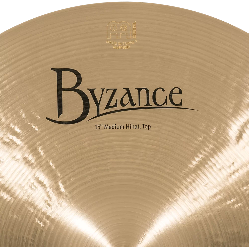 Meinl Cymbals Byzance Traditional 15" Medium HiHats