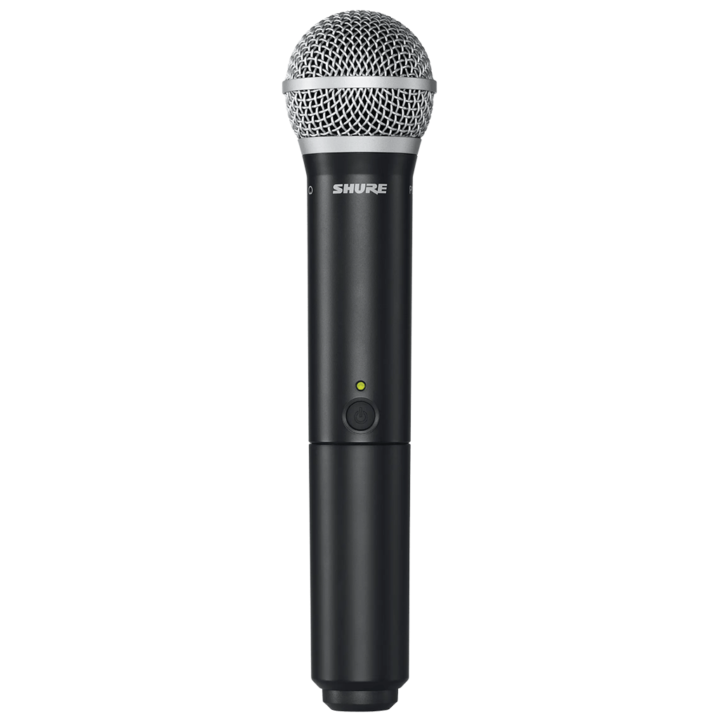 Shure Wireless Dual Mic System BLX1 Tx; PGA31 & BLX2PG58 Mic; BLX88 RX; Auto Setup 614-638MHz