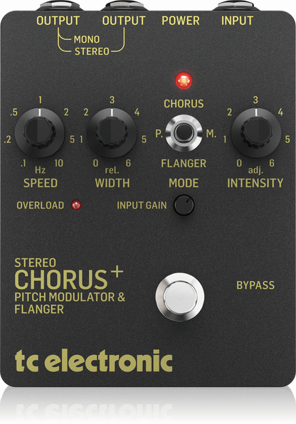 TC Electronic SCF Gold Stereo Chorus Flanger Pedal