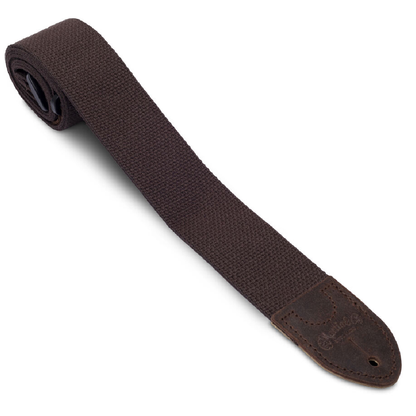 Martin Basic Cotton Weave Pick Holder Strap in Brown