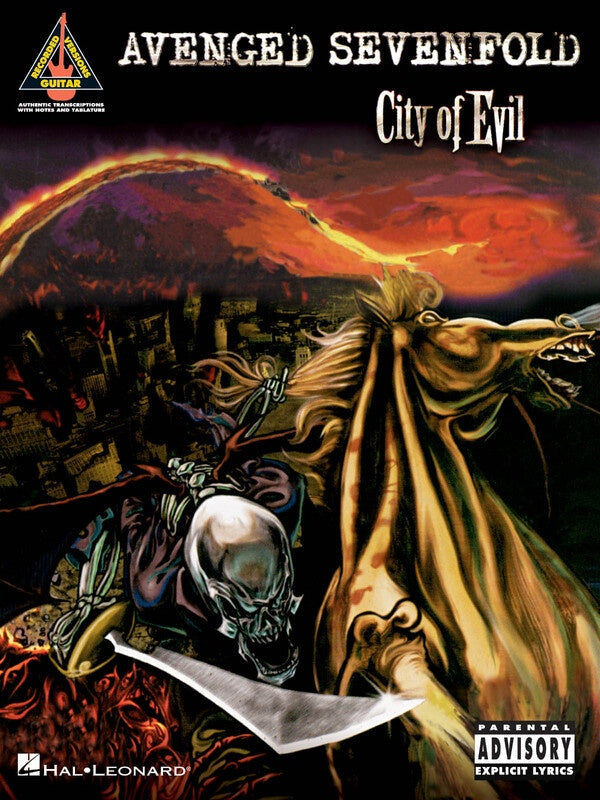 Avenged Sevenfold City of Evil Guitar Recorded Versions Tab