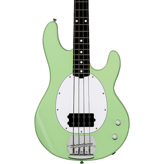 Sterling By Music Man Intro Series StingRay Ray2 Bass Guitar in Misty Green