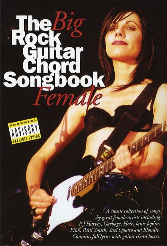 Big Rock Guitar Chord Songbook Female