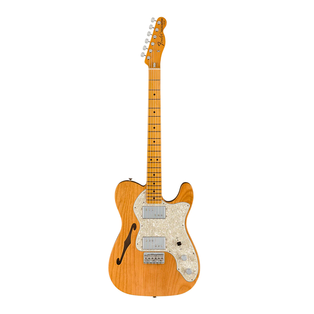 Fender American Vintage II 1972 Telecaster Thinline, Maple Fingerboard in Aged Natural | B-STOCK