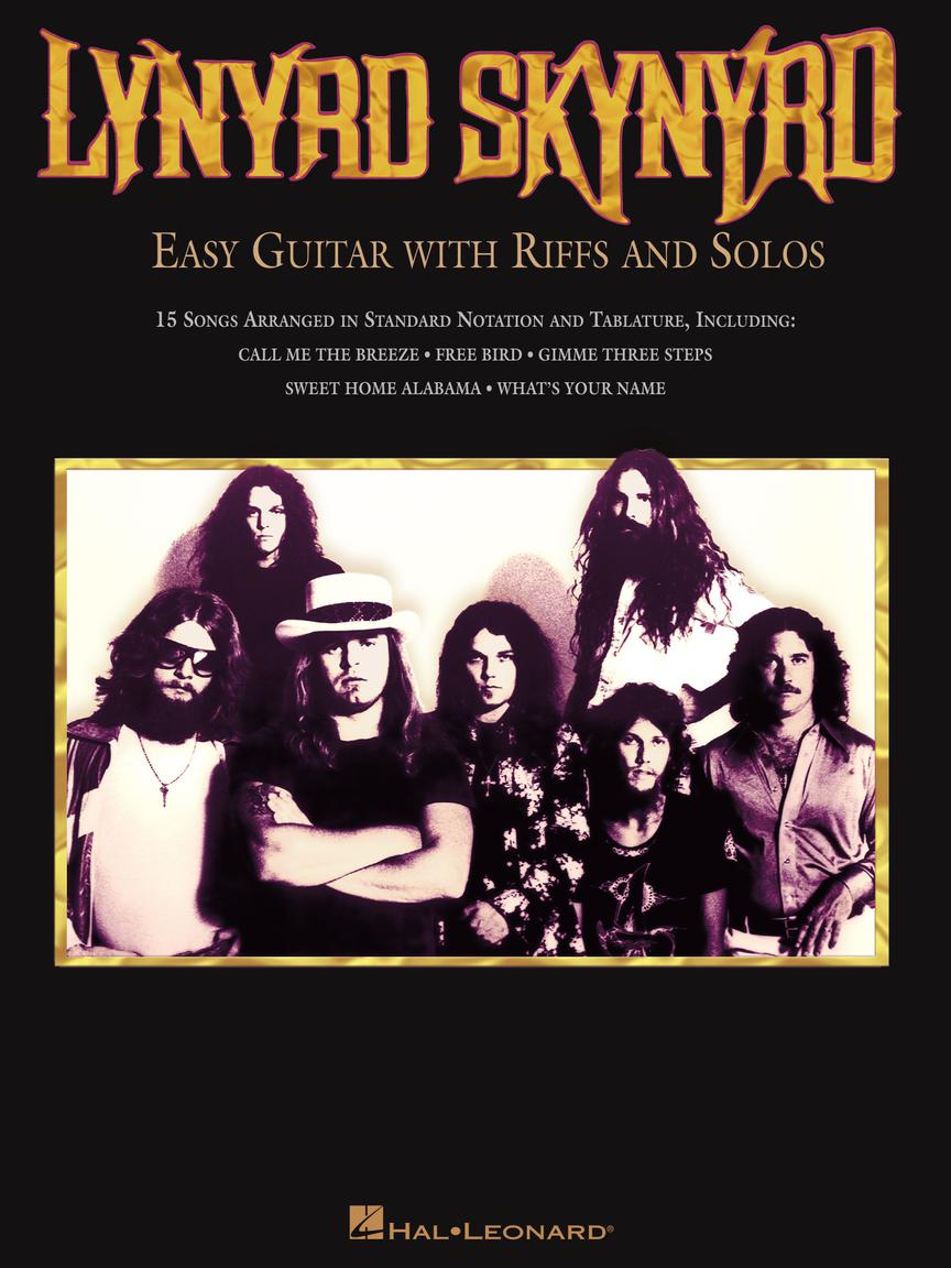 Lynyrd Skynyrd Easy Guitar Riffs and Solos Tab