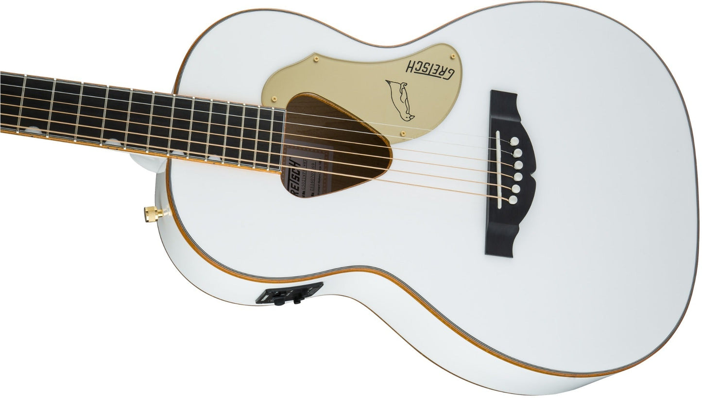 Gretsch G5021WPE Rancher Penguin Parlor Acoustic/Electric, Fishman Pickup System in White