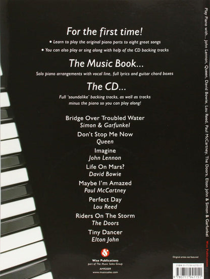 Play Piano With Lennon Queen Bowie Etc Bk/Cd