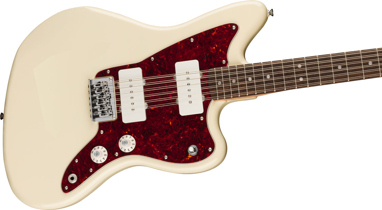 Squier Paranormal Jazzmaster XII in Olympic White