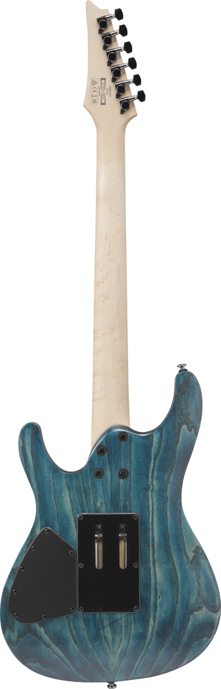 Ibanez S520AH Electric Guitar in Cosmic Blue Flat