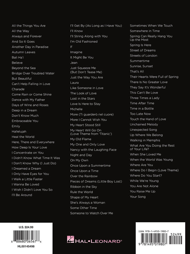 100 Most Gorgeous Songs Ever PVG