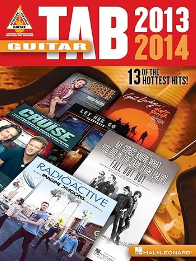Guitar Tab 2013 to 2014 Recorded Versions