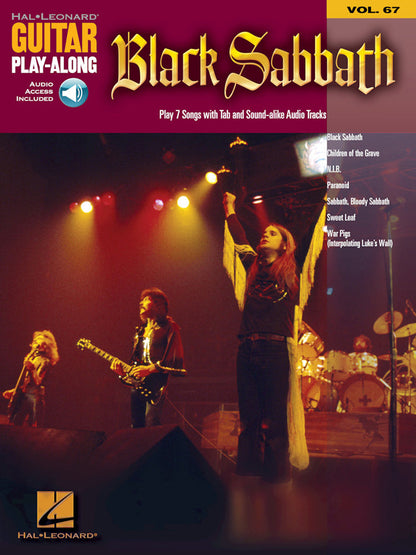 Black Sabbath Guitar Playalong Volume 67 BK/OLA