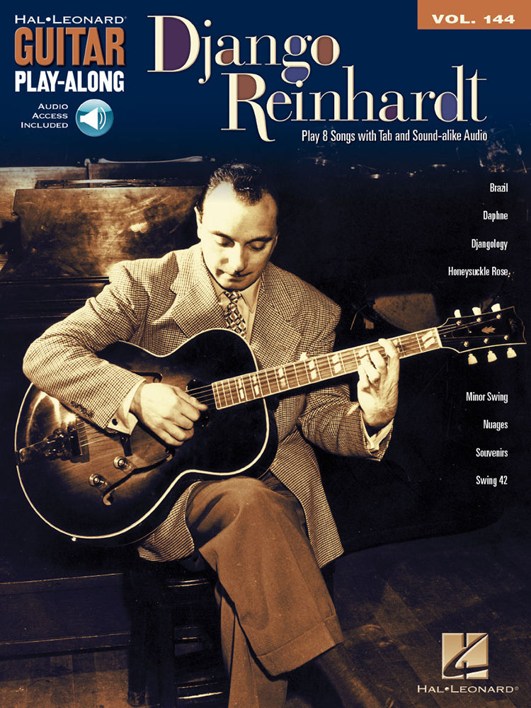 Django Reinhardt Guitar Playalong Volume 144 BK/OLA