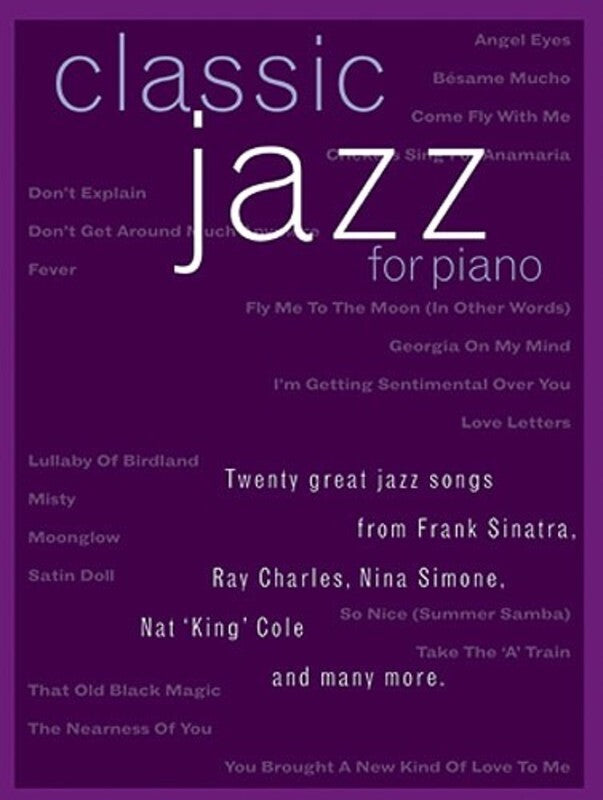 Classic Jazz for Piano PVG