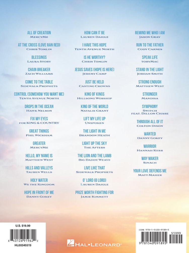 Christian Sheet Music 2010-2019 PVG