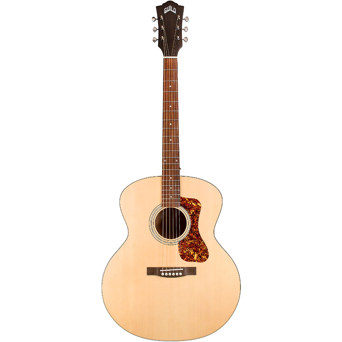 Guild F-240E Westerly Collection Jumbo Acoustic Electric Guitar in Natural