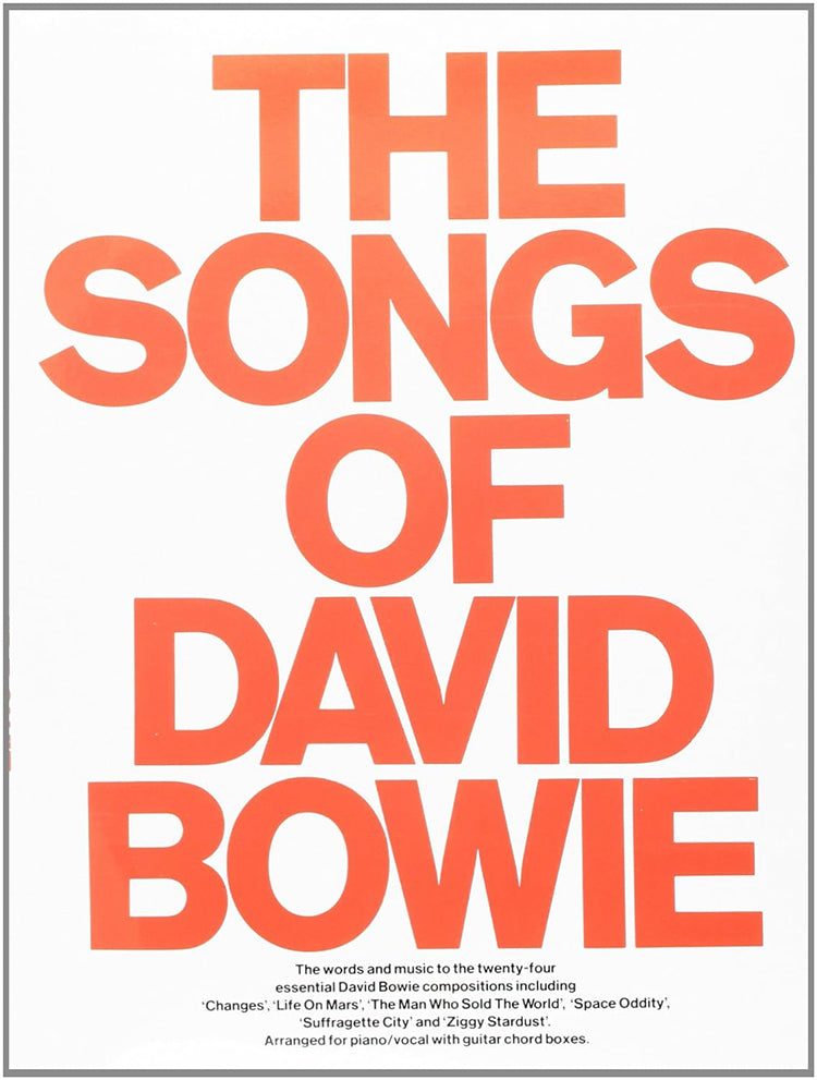 The Songs Of David Bowie PVG