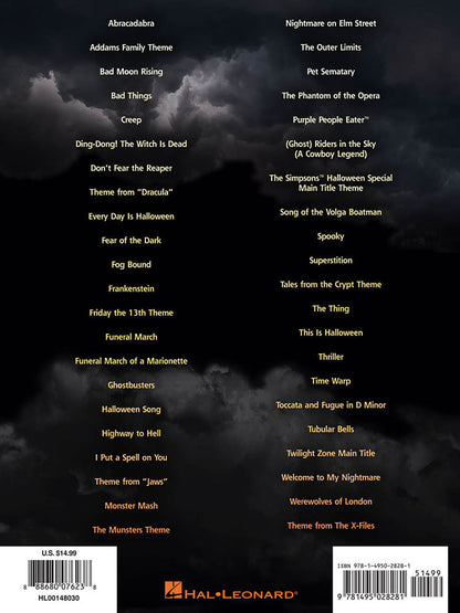 Halloween Guitar Songs Easy Guitar Notes And Tab