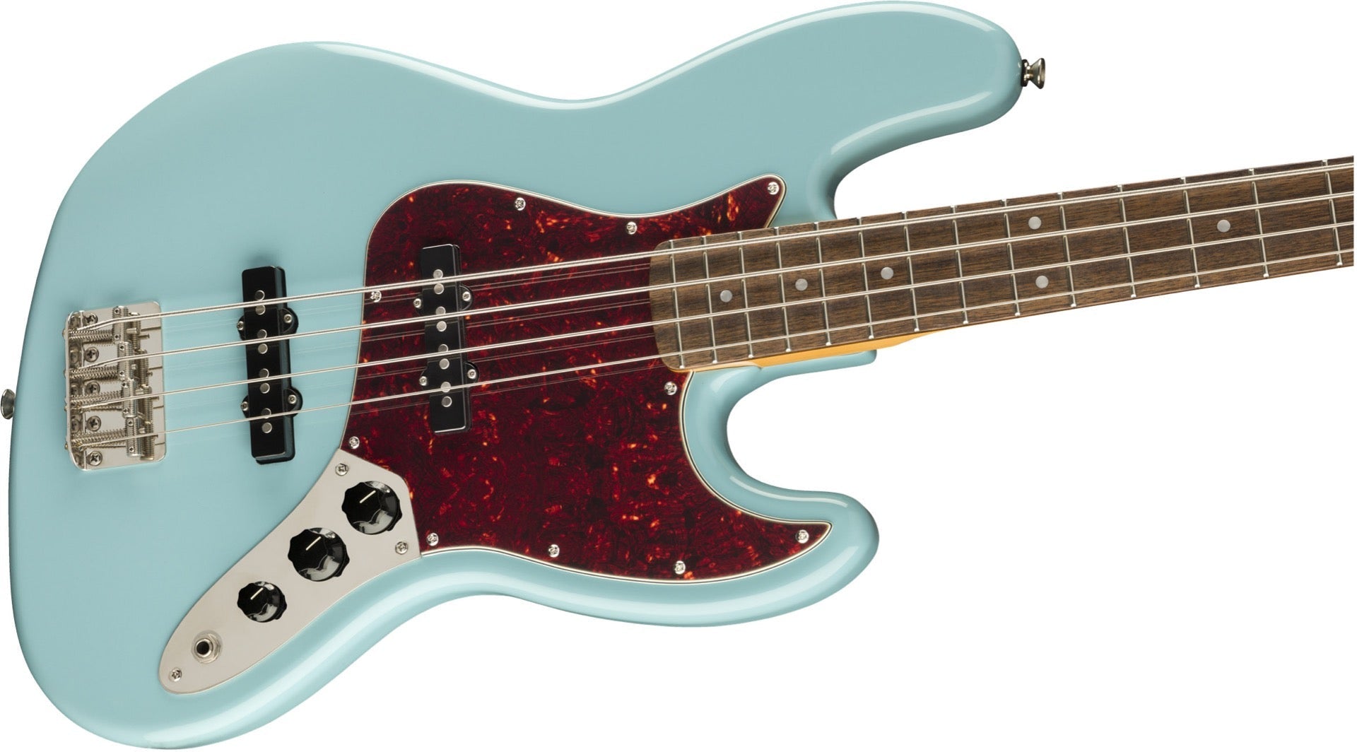 Squier Classic Vibe '60s Jazz Bass, Laurel Fingerboard in Daphne Blue
