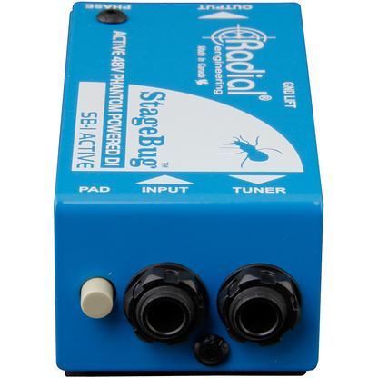 Radial StageBug SB-1 1-channel Active Instrument Direct Box 48V Phantom Powered