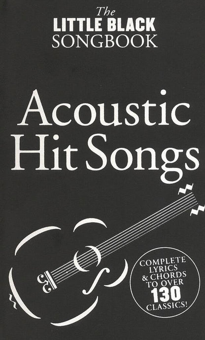 The Little Black Songbook Acoustic Hit Songs