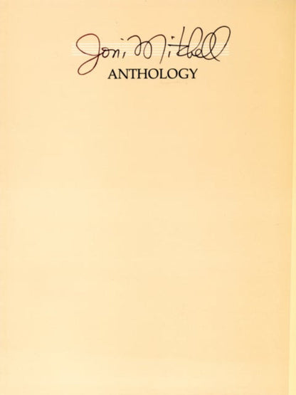 Joni Mitchell Anthology PVG