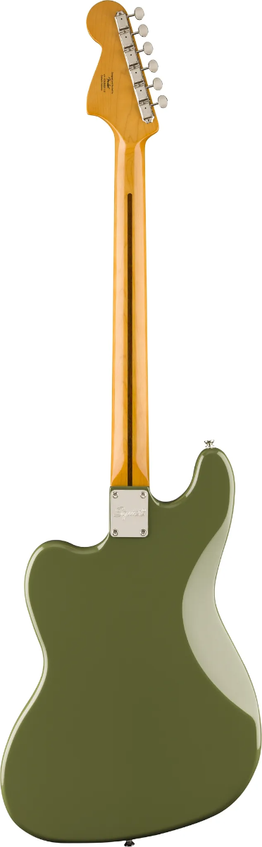 Squier FSR Classic Vibe Bass VI, Laurel Fingerboard, Tortoiseshell Pickguard, Matching Headstock in Antique Olive