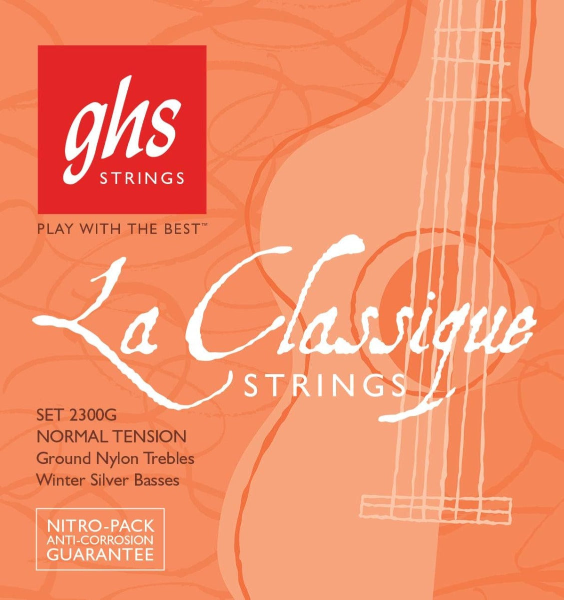 GHS 2300G LA Classique Guitar String 28-40 Gauge