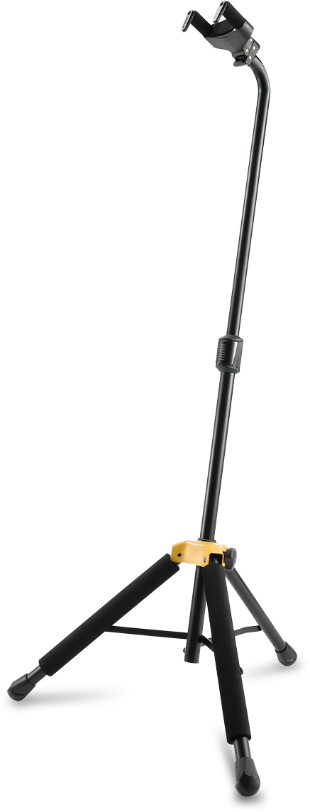 Hercules GS414BPLUS: Auto Grab Single Guitar Stand w/-Leg Rest (MC6)