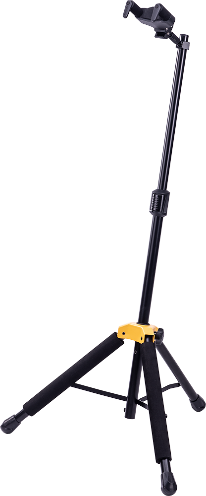 Hercules GS415BPLUS: Auto Grab Single Guitar Stand w/ rest (MC6)