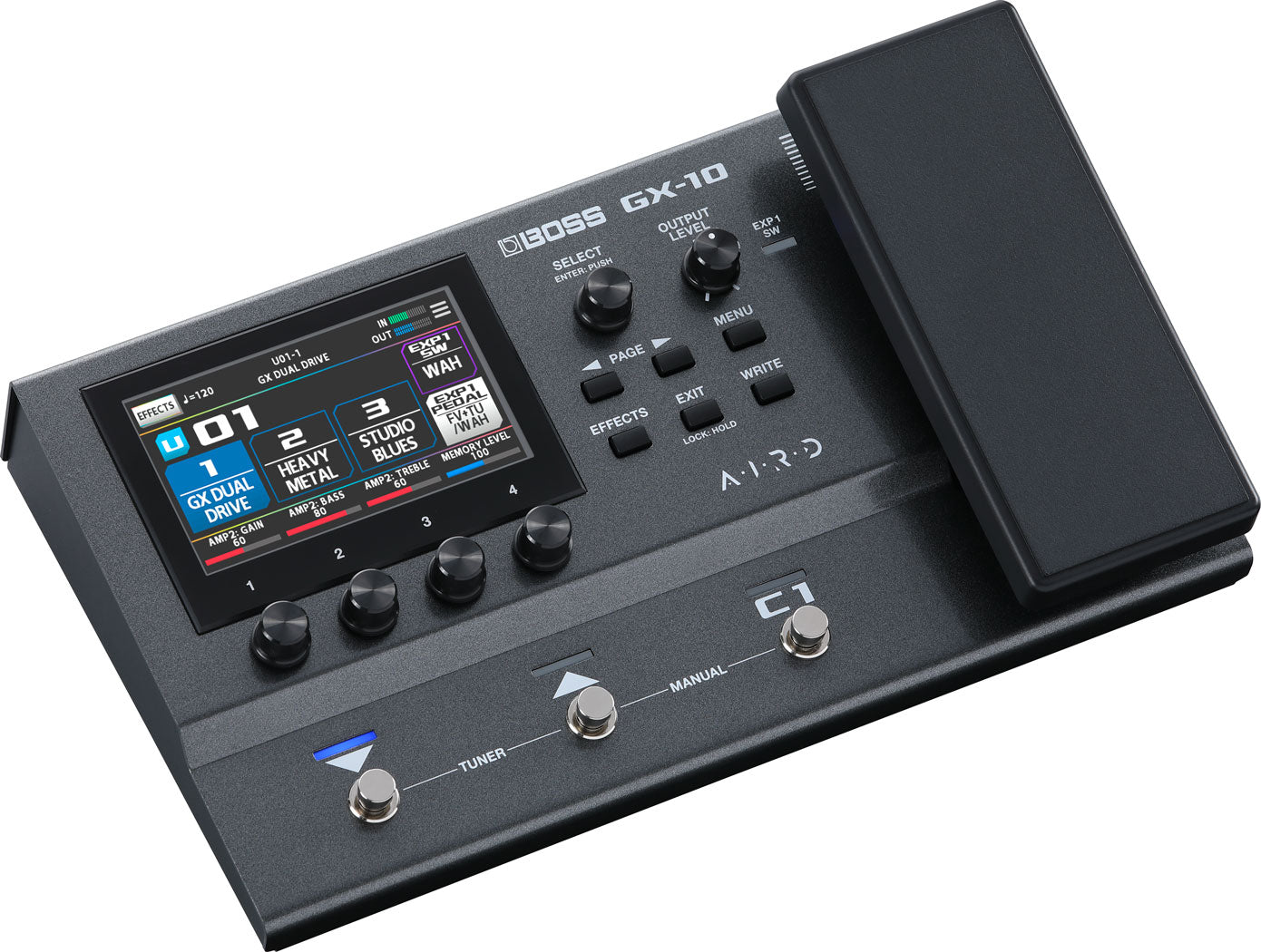 Boss GX-10 Guitar Effects Processor DISPLAY UNIT