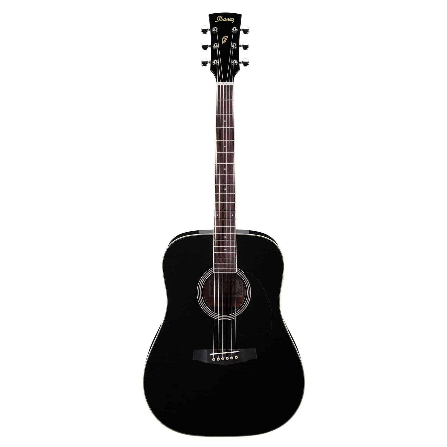 Ibanez PF15 Acoustic Guitar in  Black High Gloss