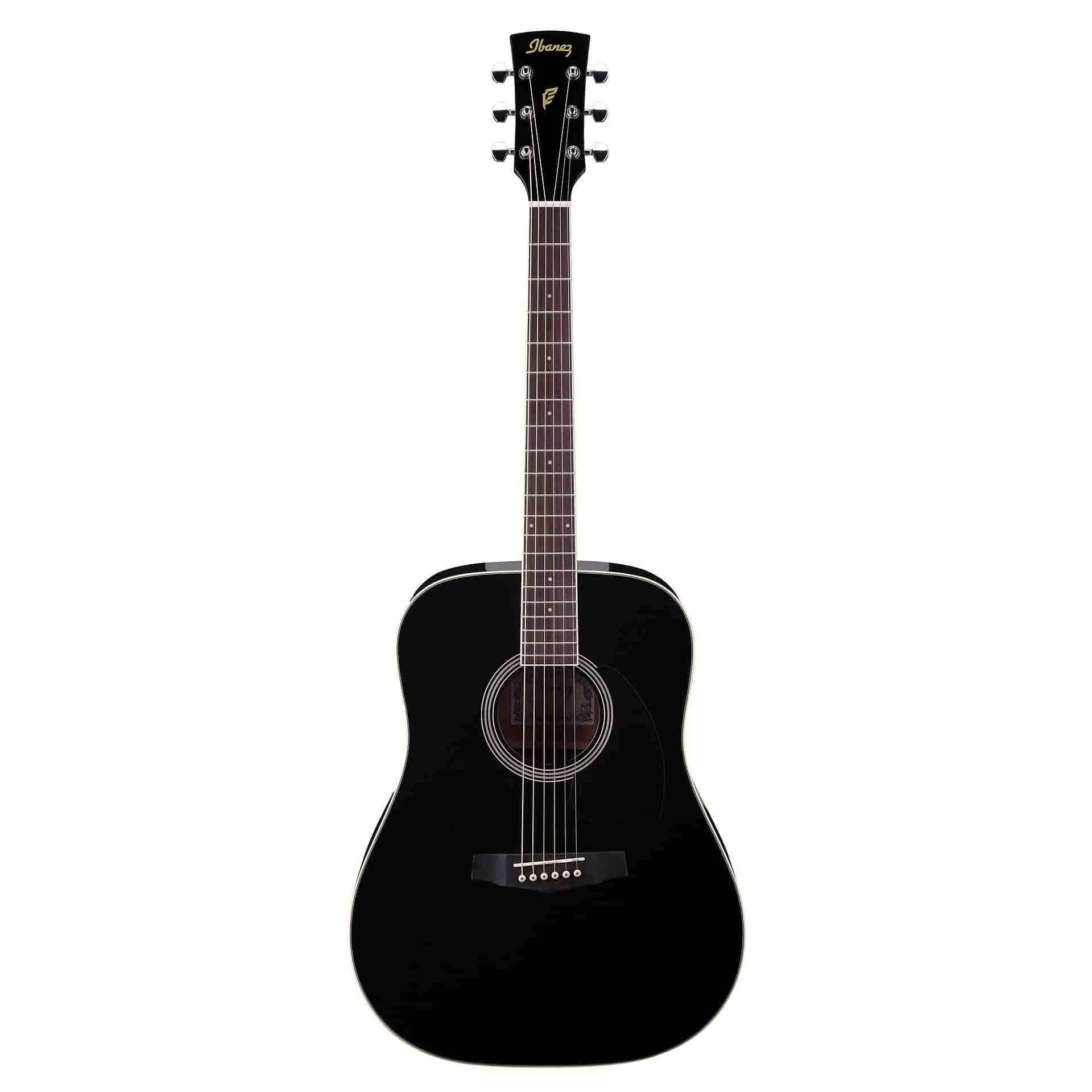 Ibanez PF15 Acoustic Guitar in  Black High Gloss