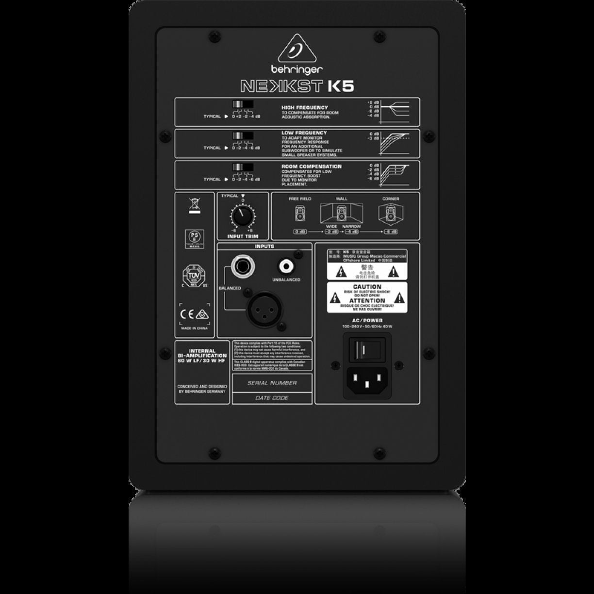 Behringer Nekkst K5 Single 5" Studio Monitor