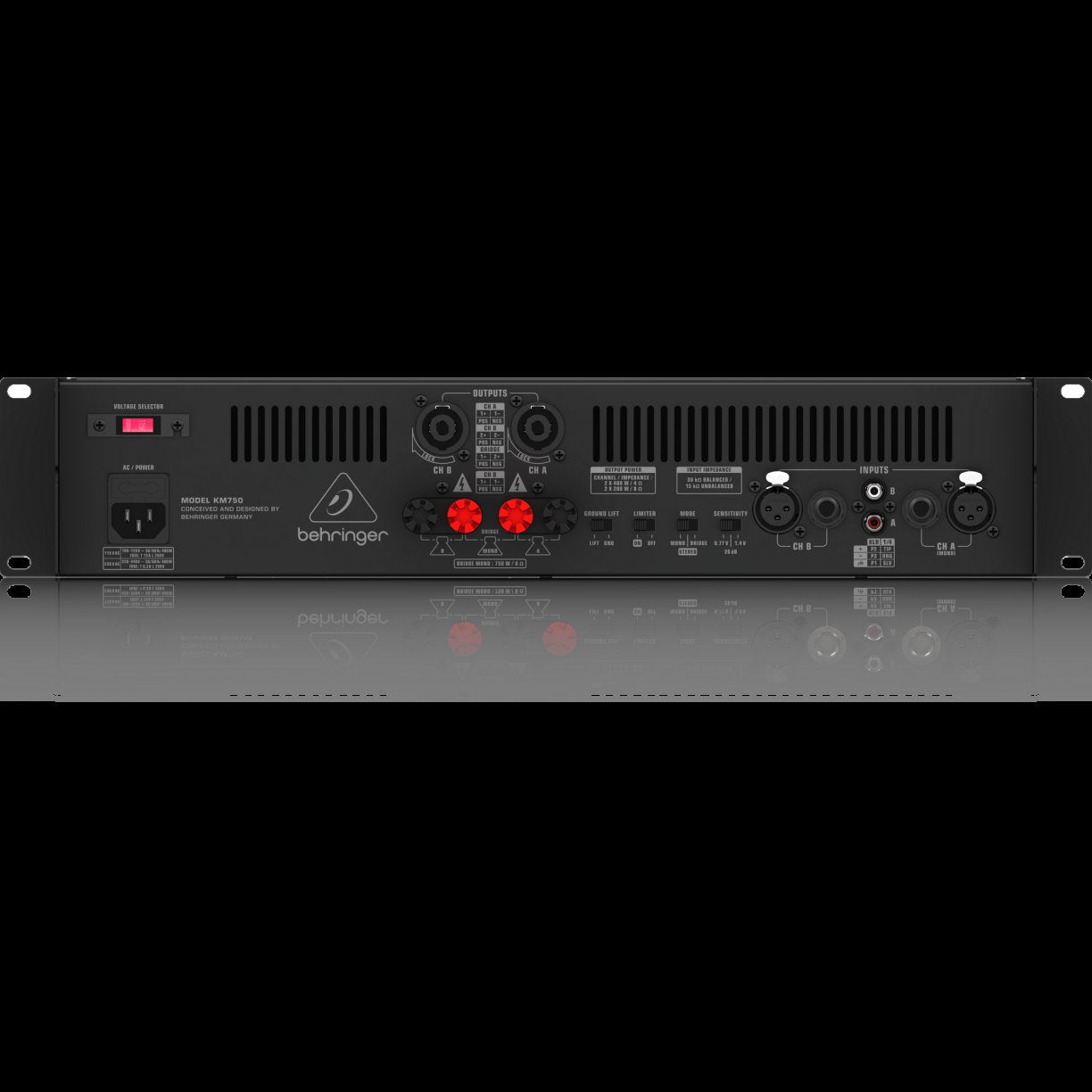 Behringer KM750 750W Power Amplifier