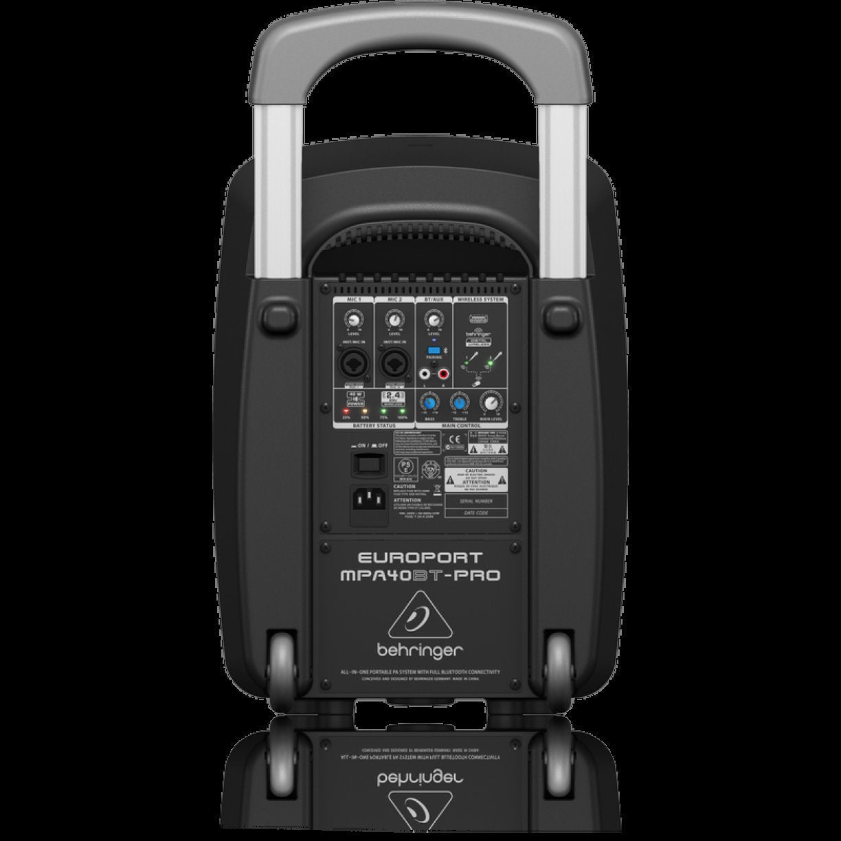 Behringer Europort MPA40BTPRO Portable 40W Compact PA System