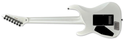 ESP E II M II 7B Baritone Evertune 7 String in Pearl White