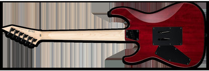 ESP LTD M 200FM Electric Guitar in See Thru Red