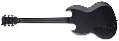 ESP LTD Viper 400 Baritone Electric Guitar in Black Satin