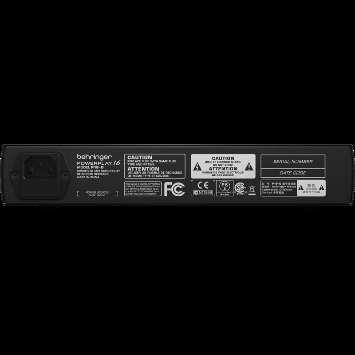 Behringer Powerplay P16D 16 Channel Digital ULTRANET Distributor