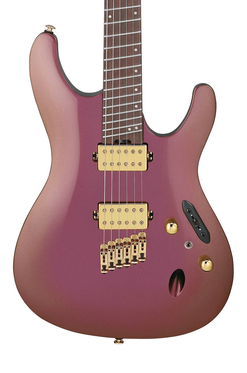 Ibanez SML721 RGC Electric Guitar in Rose Gold Chameleon