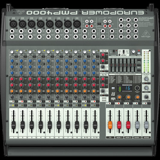 Behringer EuroPower PMP4000 1600W 16 Channel Powered Mixer