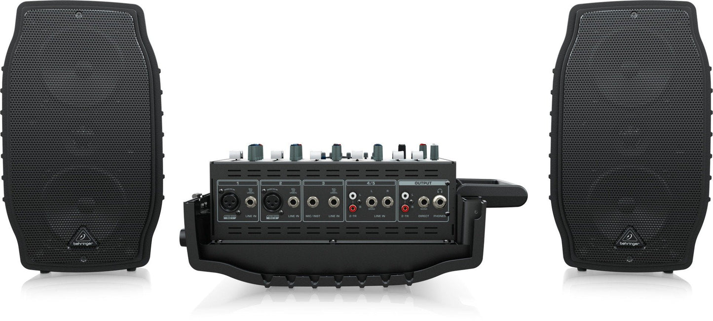 Behringer Europort PPA200 Ultra Compact 200W 5 Channel Powered Mixer
